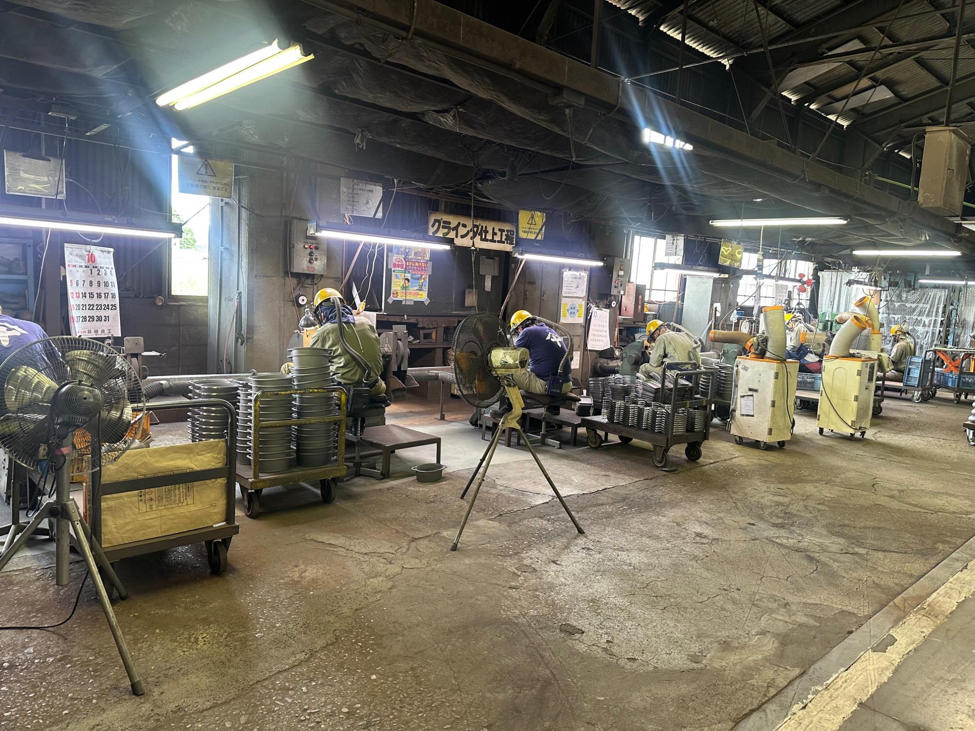 グラインダー仕上