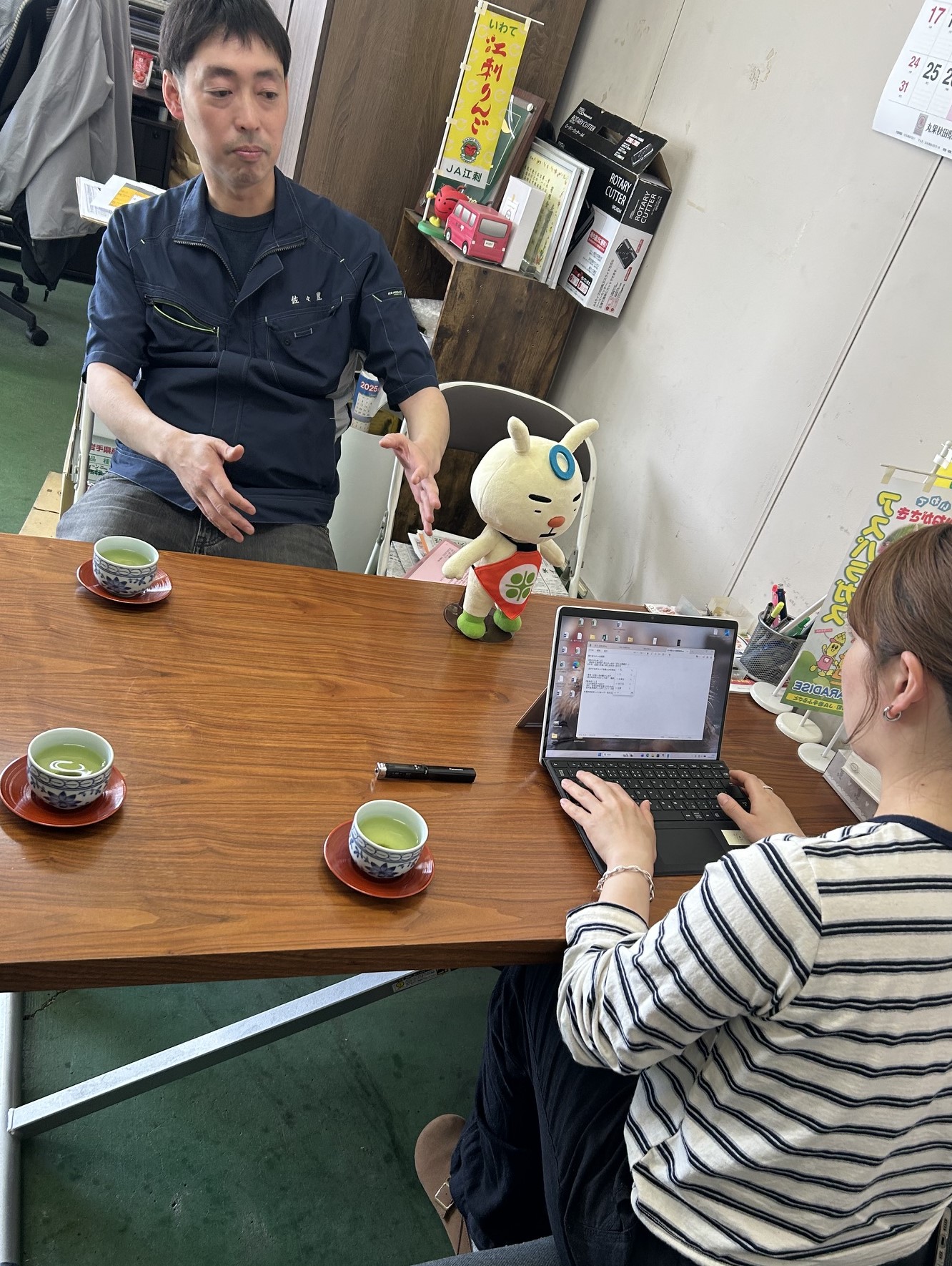 取材の様子3
