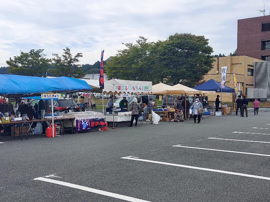前沢商工まつりのようす