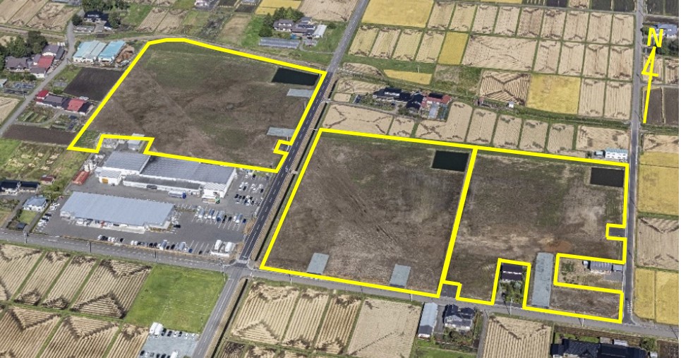 広表工業団地全景