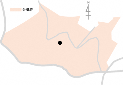 日向工業団地区画位置図
