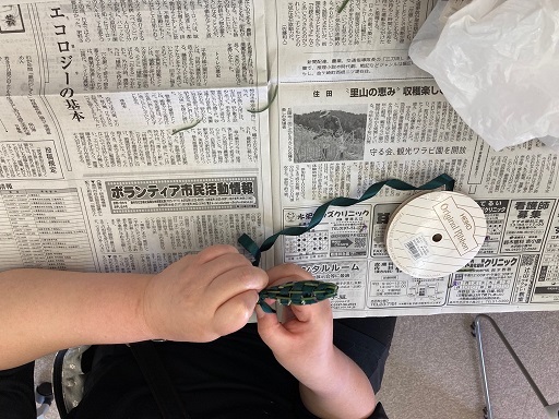 ラベンダースティックづくり3