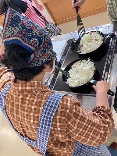 みんなでつくった本日のメニュー
