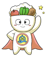 奥州市食育キャラクター わんパックン