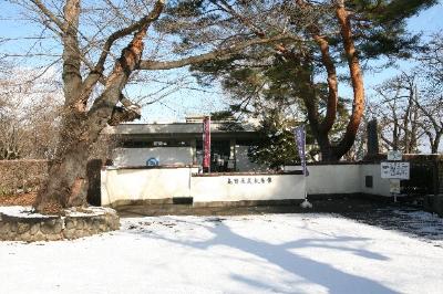 2026年1月記念館及び周辺の草木