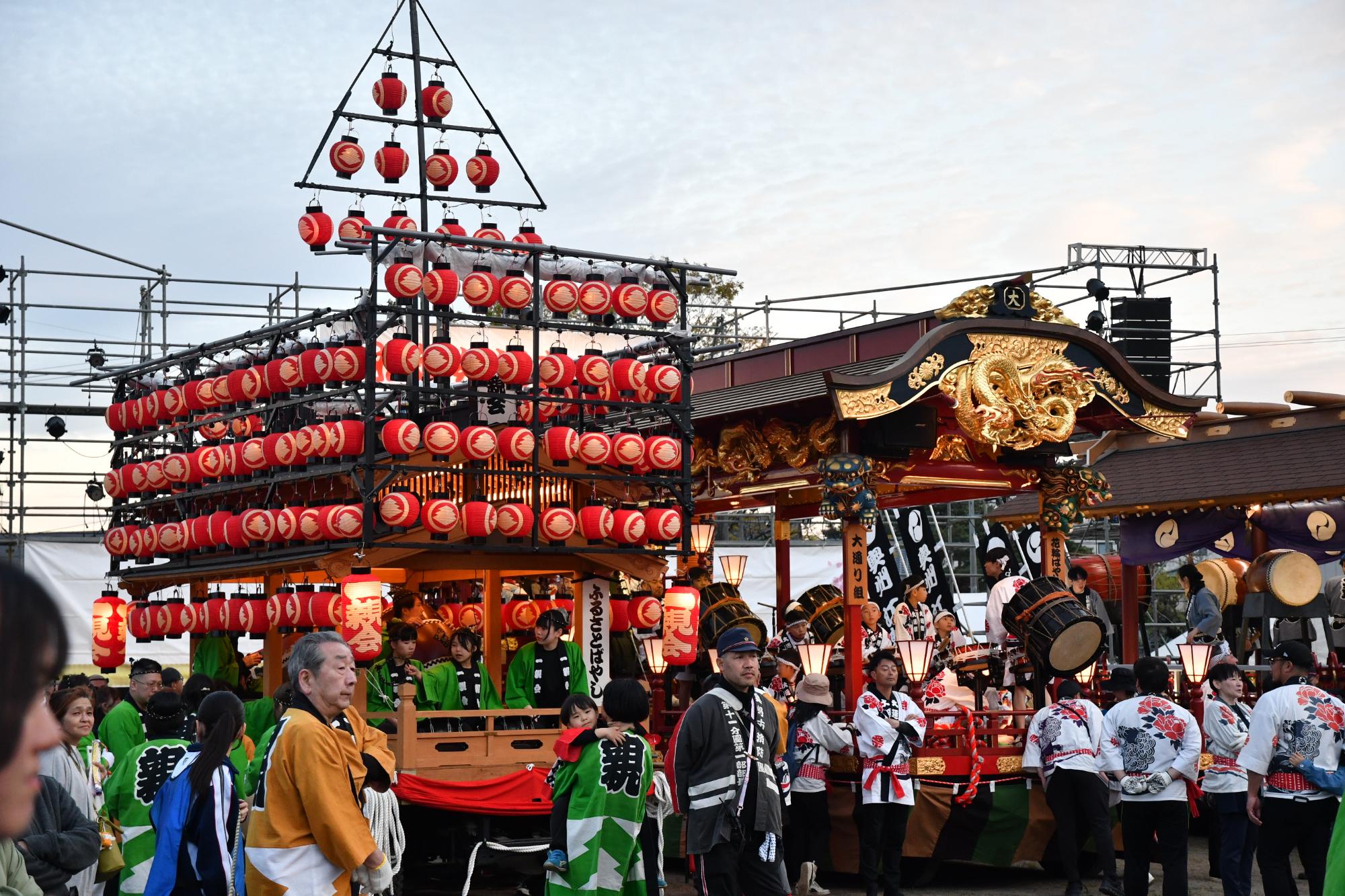 第52回町内屋台合同披露