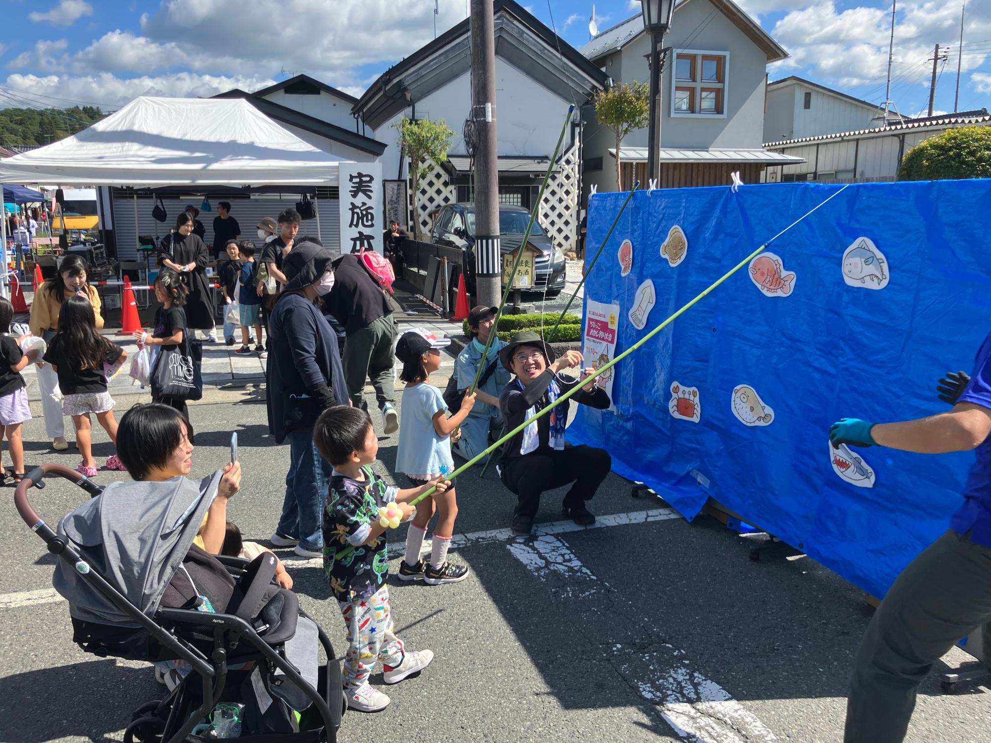 ちびっこおかし釣り大会