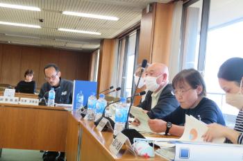 第2回計画策定員会の発言の様子1