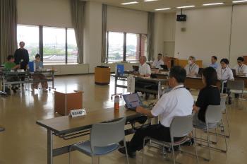 第1回奥州市環境基本計画策定委員会の様子2