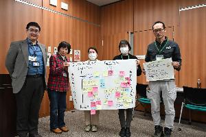 班ごとの発表の様子