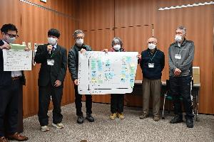 班ごとの発表の様子