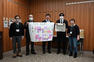 班ごとの発表の様子