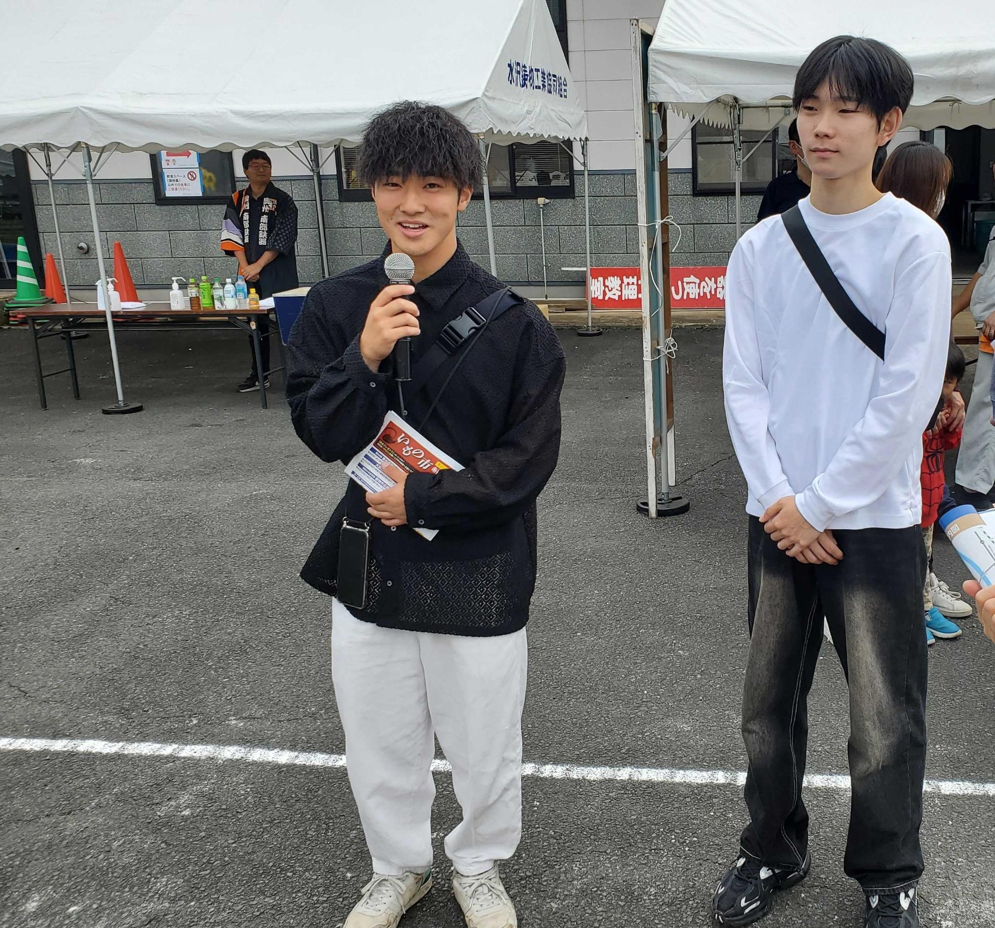 南部鉄器まつりの様子