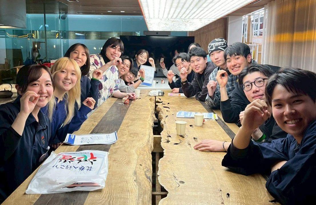 わかもの同窓会の集合写真