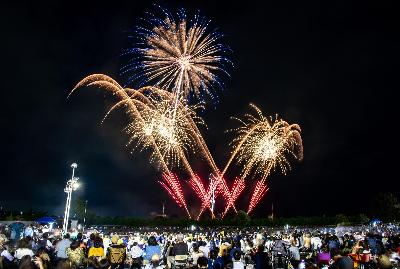令和６年度花火大会会場の様子