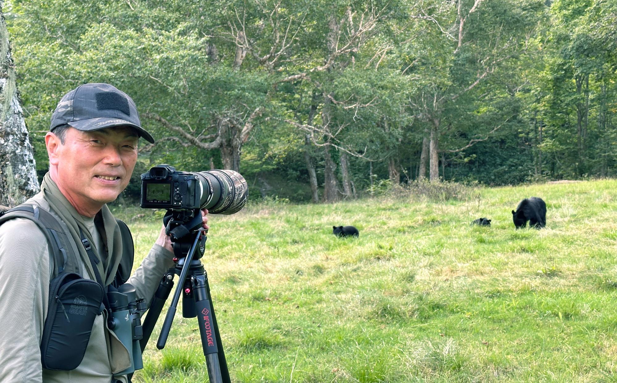 野生動物カメラマン 佐藤嘉宏 氏