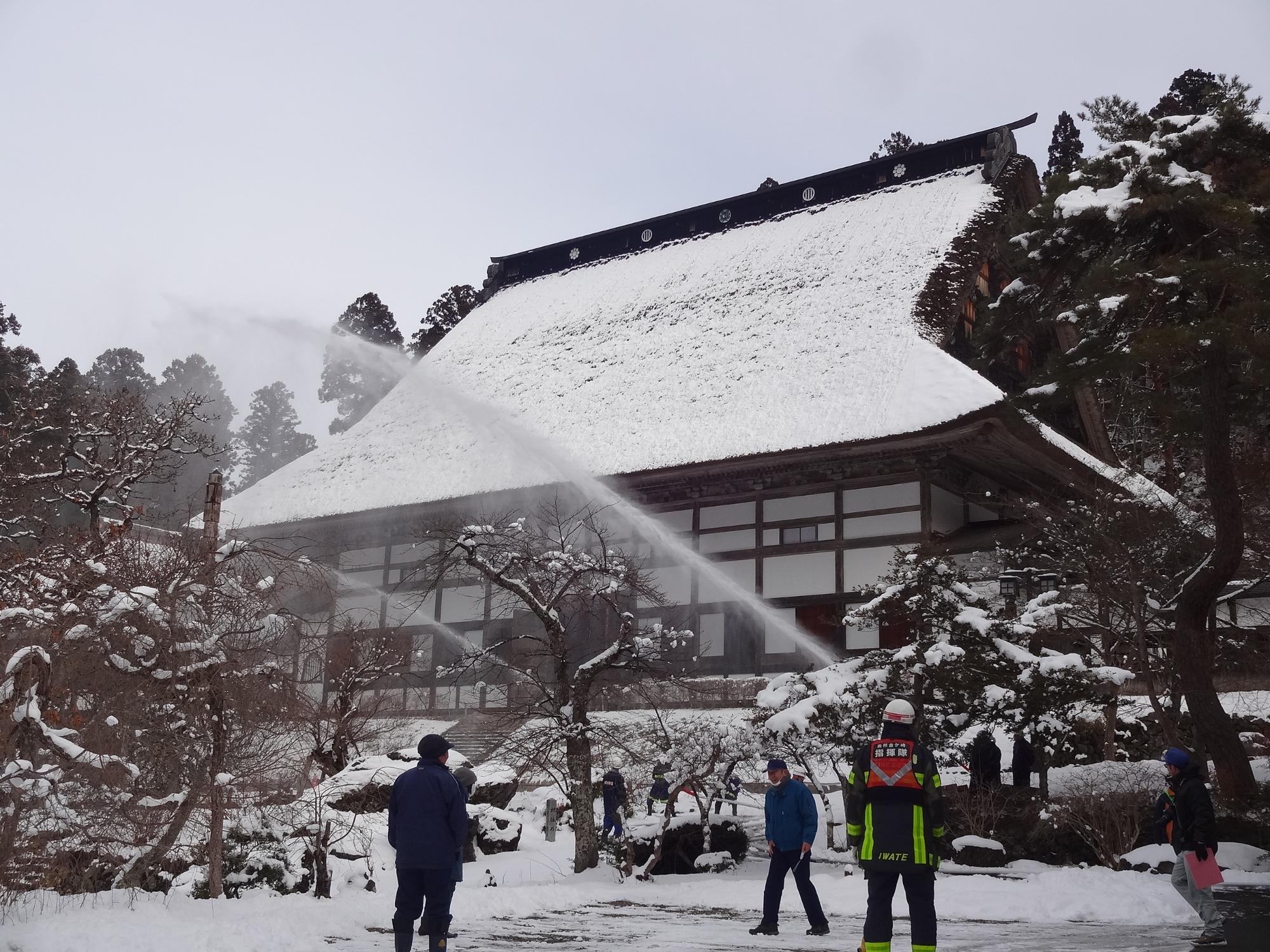 令和6年度正法寺防火訓練