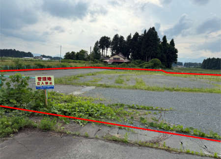 胆沢南都田字石行186番3ほか12筆の現況写真